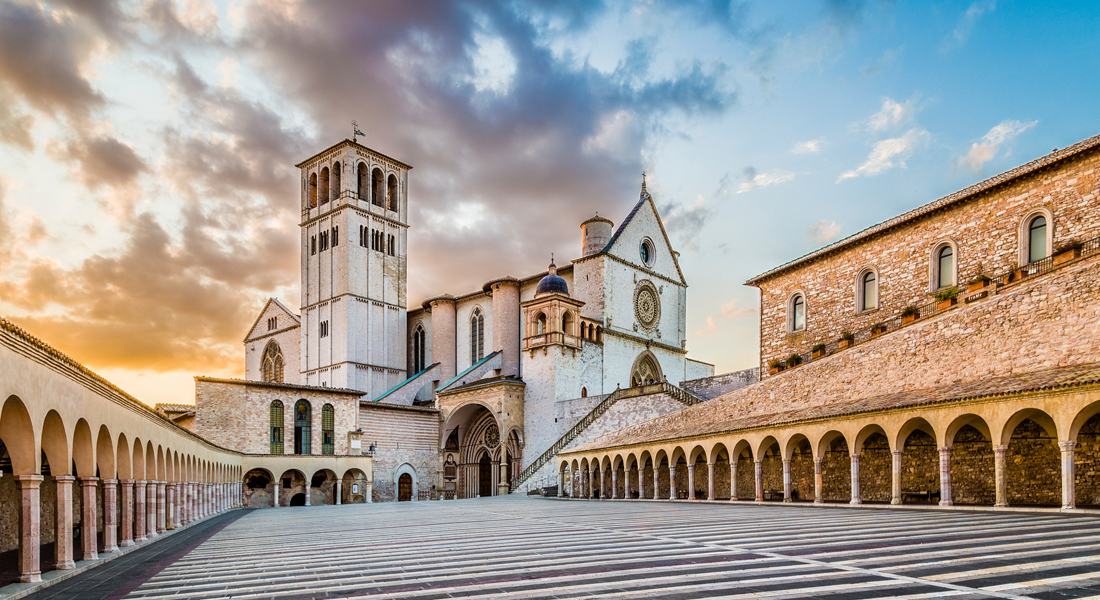 Vandring I Italien: Toscana Og Umbrien – “Til Assisi – ‘Med Fred Og Alt Godt’”. Prisen Er Et Depositum.