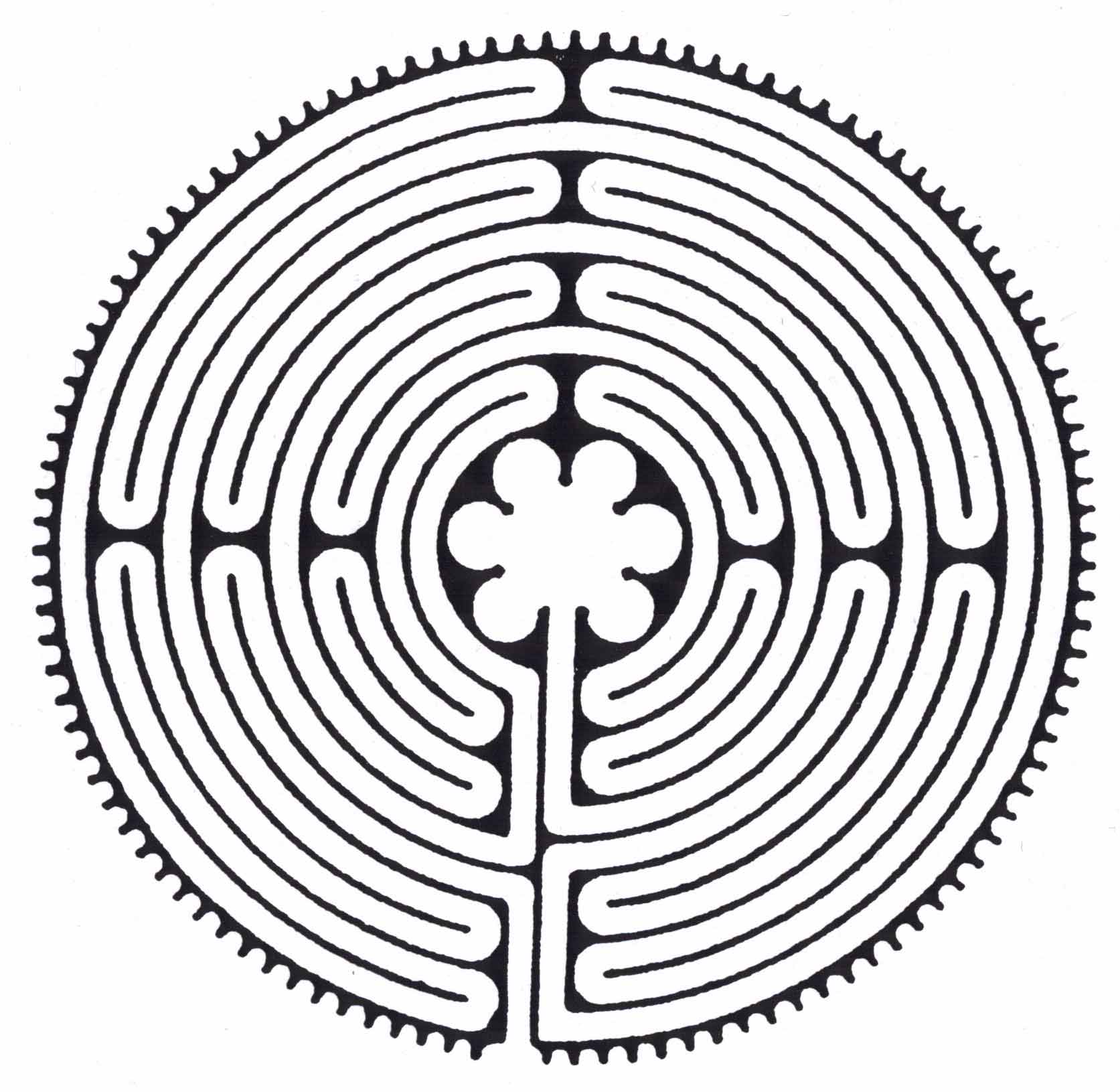 ”Labyrinten”, Katedralen I Chartres, Frankrig, Den 4.-8. Oktober 2022